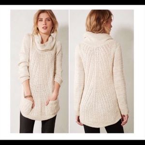 Anthropologie Guinevere Cable Knit